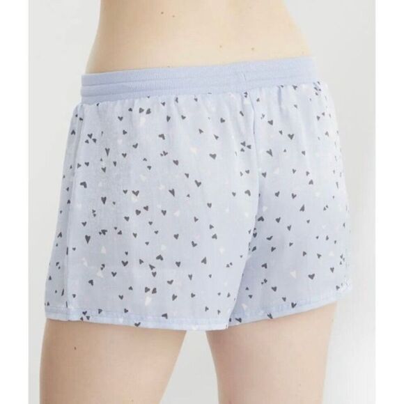 BARE NECESSITIES - NWT-L Sz M Rise & Shine Printed Satin Shorts/Floating Hearts - Picture 8 of 11